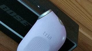 トリアのスキンケアレーザー(目元)使用後の肌の写真